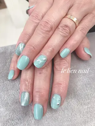 ショート le lien nailのネイルデザイン