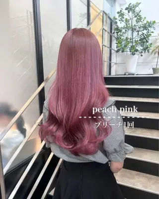 ロング カラー 💗ガーリーヘア🎀 saki💗のヘアスタイル