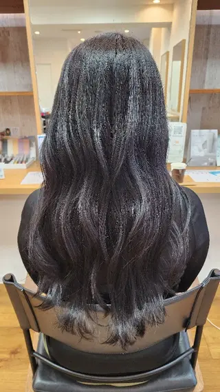 ロング カラー 近森 美帆[モーラ高石店]のヘアスタイル