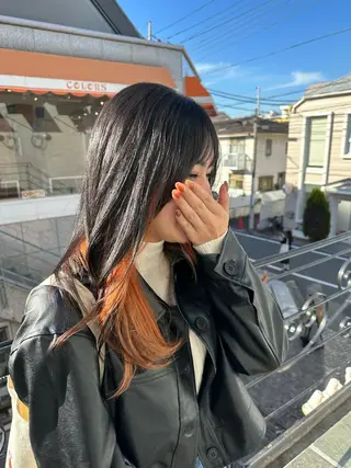 カラー 江村 心のヘアスタイル