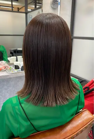 ミディアム カラー 艶カラー吉祥寺🌸 KAZUEのヘアスタイル