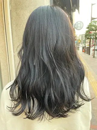 ロング カラー CoCooN 店長 さのえみのヘアスタイル
