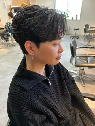 パーマ メンズ 男の理想を叶える🔥 メンズパーマ特化｜関のヘアスタイル