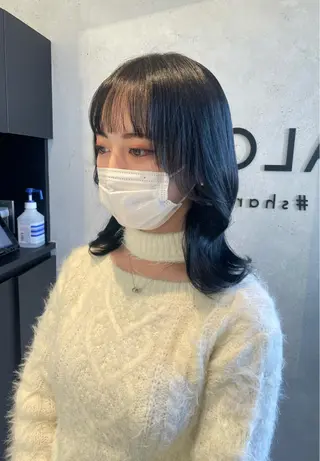 ミディアム 【美容室が苦手な方 専問美容室】MIHOのヘアスタイル