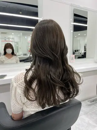 セミロング 💍大人デザイン /ハイトーン♡リクトのヘアスタイル