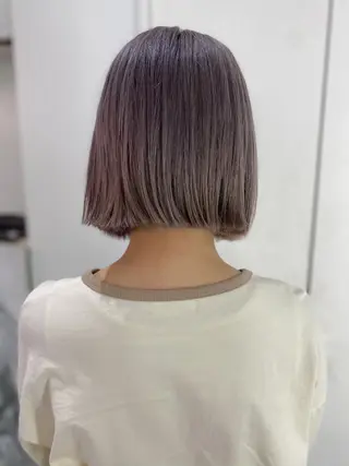 ミディアム ୨୧柔らかいカラー nozomi ୨୧のヘアスタイル