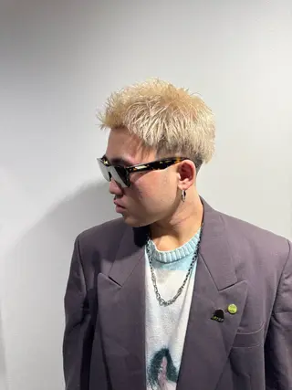 ショート カラー ヘアアレンジ 🐉リタッチの神🐉 /かずきのヘアスタイル