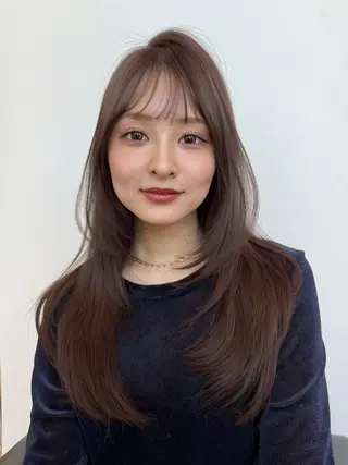 ロング 艶髪／レイヤー／ 透明感🎀／MARIのヘアスタイル