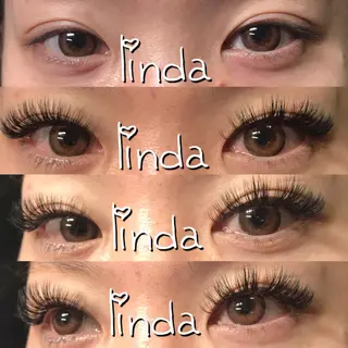 マツエク・マツパ linda lashesのマツエク・マツパデザイン