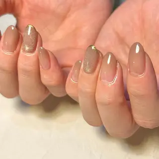 ネイル 自爪育成 warm AZUKI-アヅキ-のネイルデザイン