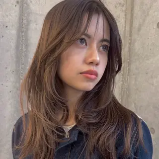 ロング カラー FIG Hair Design所属・FIG HairDesignのヘアスタイル