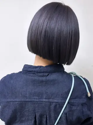 ショート カラー 神戸ボブ✂️ ioe三宮/田 伸佳のヘアスタイル