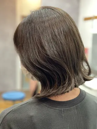 ミディアム カラー Snaly カラー特化ページのヘアスタイル