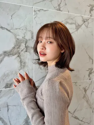 ミディアム HIROKI /メンズ/艶カラーのヘアスタイル