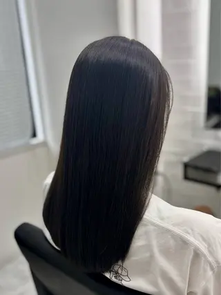 ミディアム カラー 髪質改善🫧似合わせ 🫧💙佐藤真優のヘアスタイル