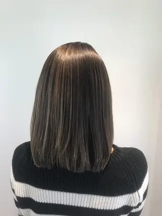 ミディアム 🔹TOMO🔹 圧倒的経験値🔹のヘアスタイル