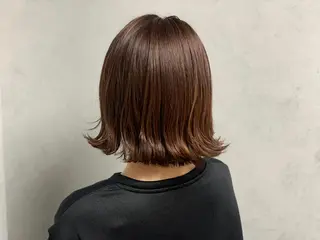 ミディアム カラー MIKOTO/マンツ ーマン/髪質改善🤎のヘアスタイル