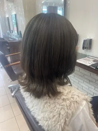 ミディアム カラー 富澤あゆみ/髪質改善 /レイヤーカットのヘアスタイル
