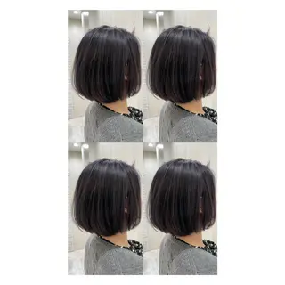 ショート カラー 店長✨レイヤー✖️ 髪質改善✖️韓国ヘアのヘアスタイル