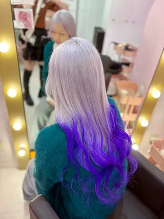 ロング カラー 甘ふわgirly🎀 ハイトーン🤍Ramのヘアスタイル