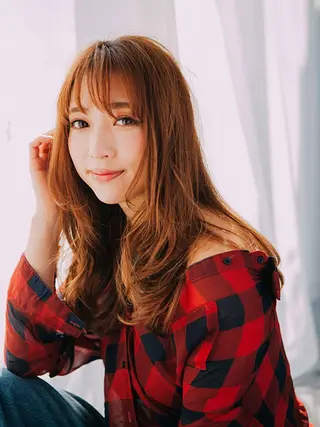 セミロング パーマ ルシエ吉祥寺所属・🥖牧野 純🥖のヘアスタイル