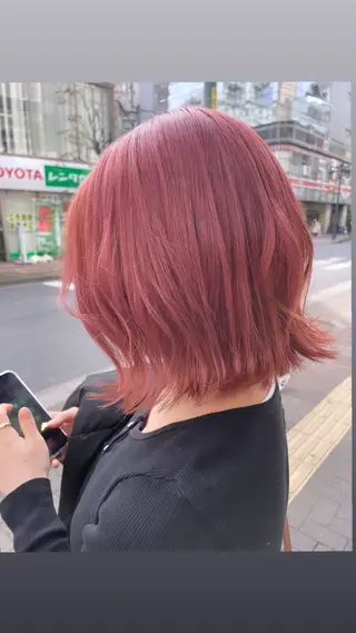 ミディアム カラー み うのヘアスタイル