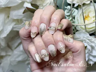 ネイル E.N🦋 長さ出し/持ち込みのネイルデザイン