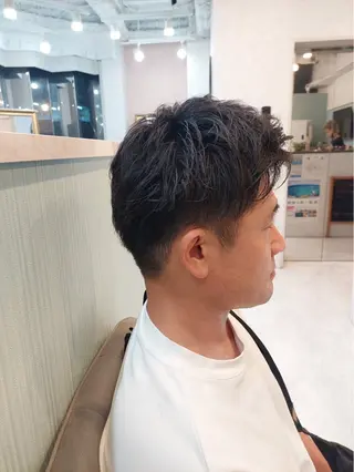 ショート メンズ Agu hair 浅原 心のヘアスタイル