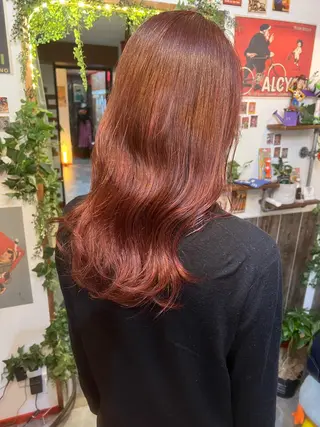 ミディアム カラー カラーパティシエ facce🌼ikoのヘアスタイル