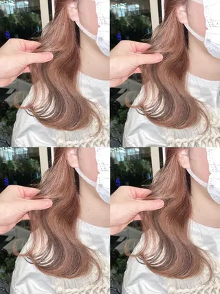 ロング カラー matiz マティス　表参道所属・💜アンブレラカラー 髪質改善　丸尾】のヘアスタイル