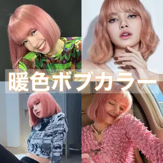 ショート カラー 原宿/ボブ/髪質 改善/レイヤー/優希のヘアスタイル