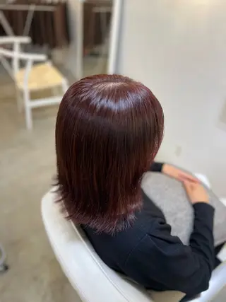 カラー 森崎 優菜のヘアスタイル