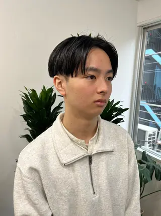 ショート カラー パーマ ヘアアレンジ メンズ 💎髪質改善特化💎 RUITOのヘアスタイル