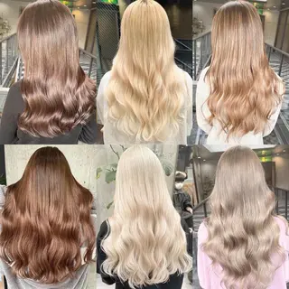 ロング カラー ヘアアレンジ TATSUYA アートディレクターのヘアスタイル