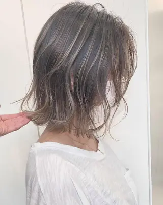 カラー ✴️Siesta✴️ 髪質改善艶カラーのヘアスタイル