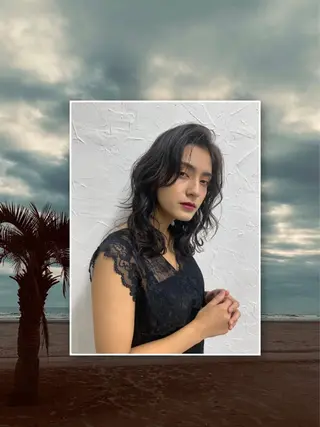 ミディアム boutique misakiのヘアスタイル