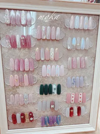 ネイル 胡蝶蘭レディースサロ ンNailMOKAのネイルデザイン