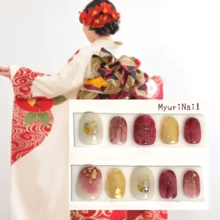 ネイル Sympa 𝓜iwako🐰ᩚのネイルデザイン