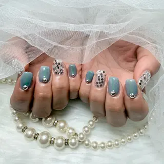 ショート Conjunim MAMI🎀✨のネイルデザイン