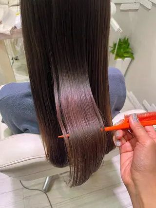 ロング 坂口 愛のヘアスタイル