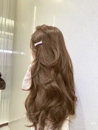 カラー 透ける透明感カラー 🎀anju/渋谷のヘアスタイル