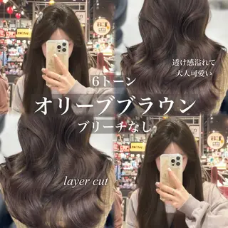 ロング カラー 💎透明感カラー /kaito💎のヘアスタイル