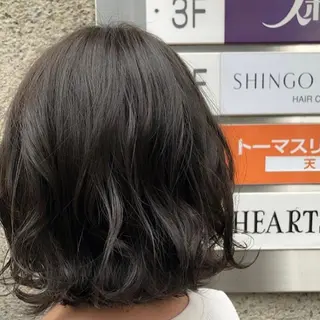 ショート カラー jill by gisel＿奥家のヘアスタイル