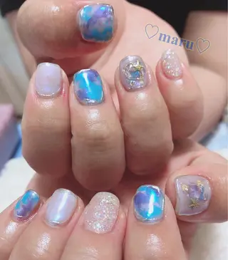 ネイル まるみ ♡のネイルデザイン