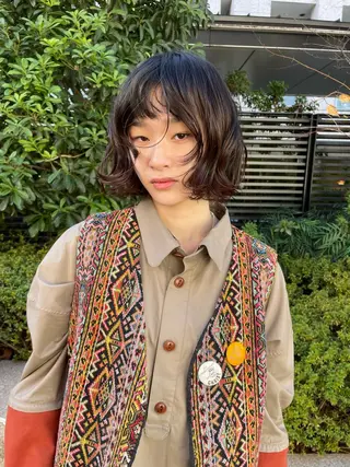 ショート 増井 歩夢のヘアスタイル