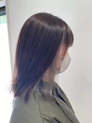 カラー 折本 沙織のヘアスタイル