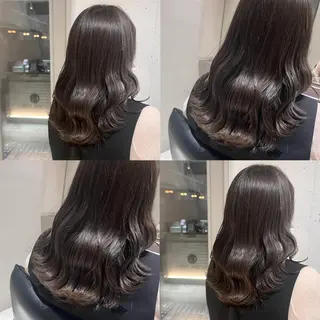 ミディアム カラー カジュアルを女っぽく 𝗮𝘆𝗮𝗰𝗼のヘアスタイル