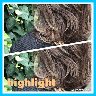 セミロング カラー 🎨絶対に褒められる "店長"鈴木貴彦🎨のヘアスタイル