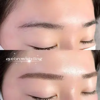 アイブロウ しみず れいなのマツエク・マツパデザイン