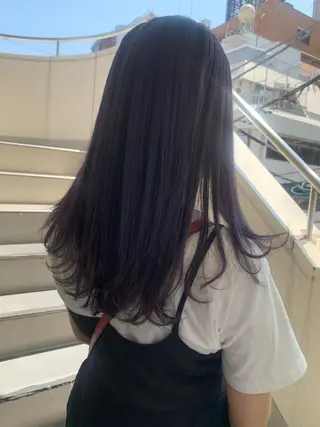 ロング カラー ママ美容師まつげ 🤍まき🤍のマツエク・マツパデザイン